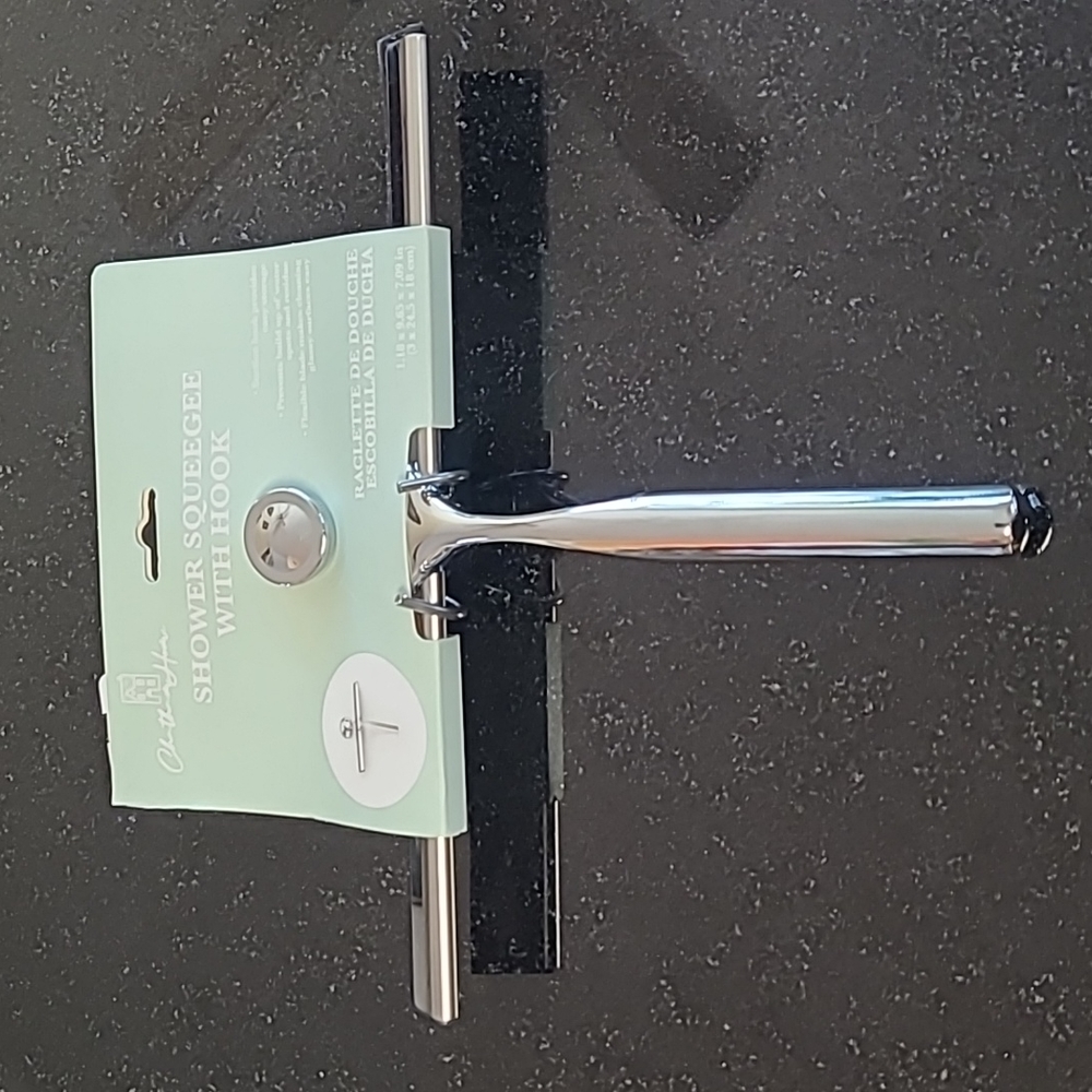 Shower Squeegee w/Hook